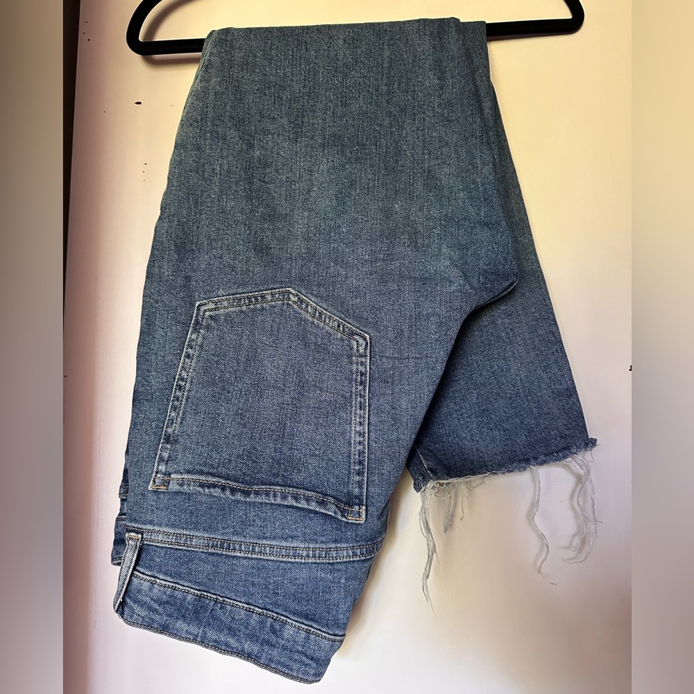 O.G Straight High Rise Button Fly Jeans